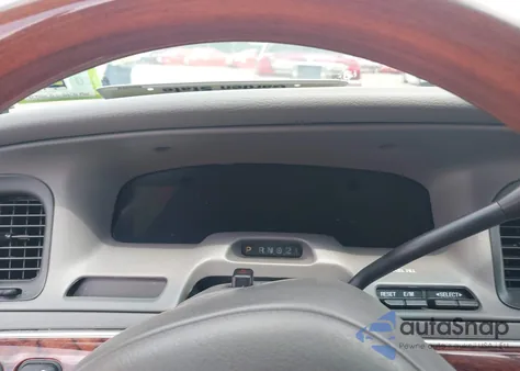 2002 Mercury Grand Marquis Ls from USA, damaged, VIN 2MEFM75W72X656896